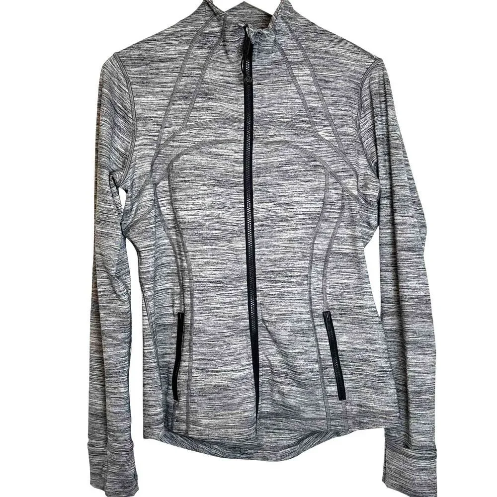 Lululemon Define Jacket *Space Dye Camo Seal Grey Deep Coal
